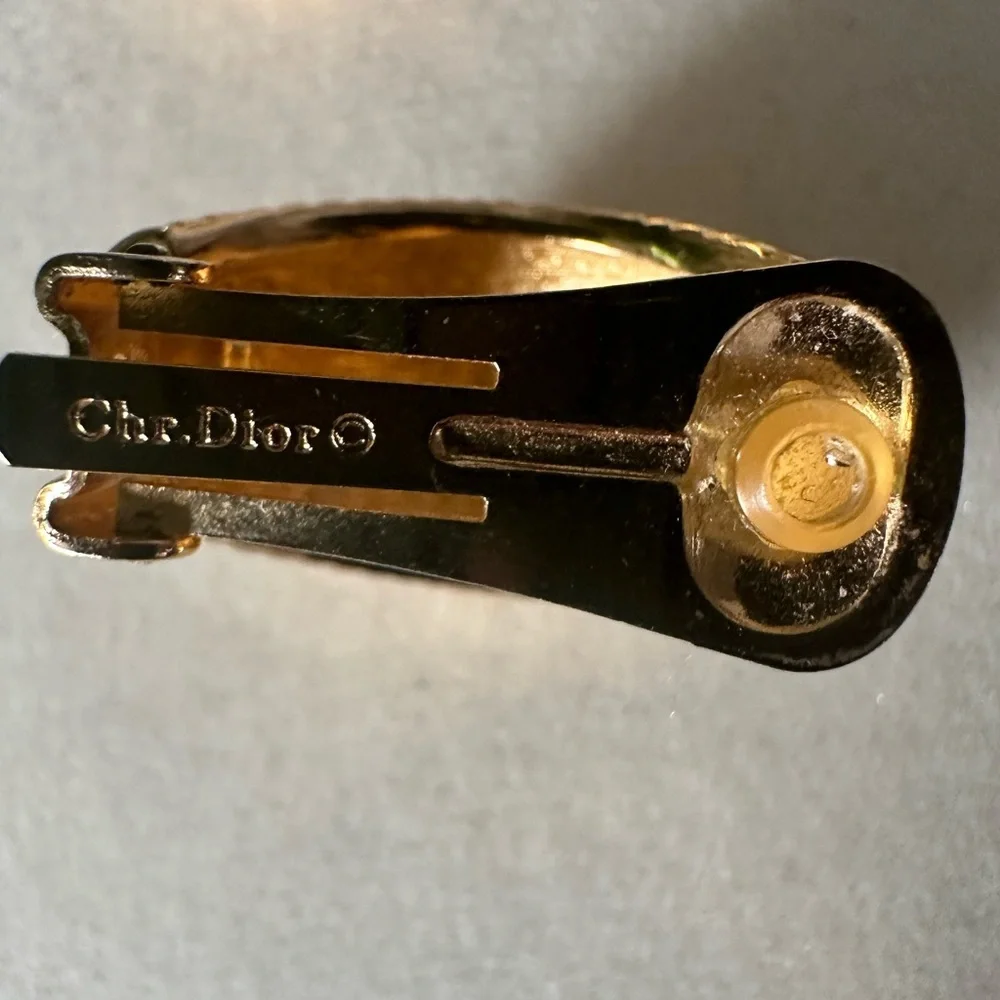 Vintage 1980’s Christian Dior Earrings - Picture 6 of 8